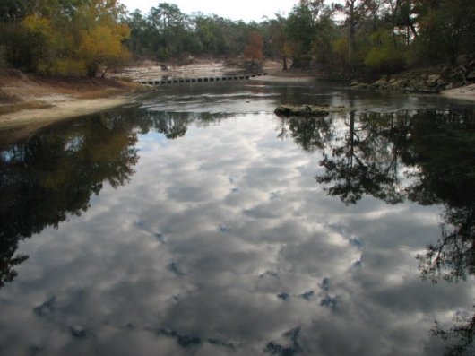 I call this picture I took Cloudy Water-it was an early morning Cloudy Sky reflecting in the water at Troy Springs